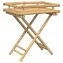 Bamboo folding tray table 60x40x68 cm by vidaXL, Trays - Ref: Foro24-366455, Price: 62,05 €, Discount: %