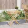 Bamboo folding tray table 60x40x68 cm by vidaXL, Trays - Ref: Foro24-366455, Price: 59,73 €, Discount: %