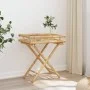 Bamboo folding tray table 60x40x68 cm by vidaXL, Trays - Ref: Foro24-366455, Price: 62,05 €, Discount: %