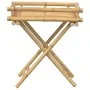 Bamboo folding tray table 60x40x68 cm by vidaXL, Trays - Ref: Foro24-366455, Price: 62,05 €, Discount: %
