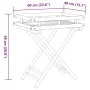 Klapptisch aus Bambus, 60 x 40 x 68 cm von vidaXL, Tabletts - Ref: Foro24-366455, Preis: 62,05 €, Rabatt: %