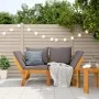 Garden bench with cushions 2 in 1 solid acacia wood by vidaXL, garden benches - Ref: Foro24-367580, Price: 322,45 €, Discount: %