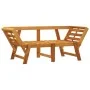 Garden bench with cushions 2 in 1 solid acacia wood by vidaXL, garden benches - Ref: Foro24-367580, Price: 322,45 €, Discount: %