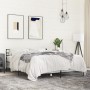 Sonoma-graues Metall-Holzwerkstoff-Bettgestell, 120 x 200 cm von vidaXL, Betten und Lattenroste - Ref: Foro24-3280040, Preis:...