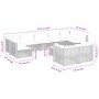 Gartensofa-Set 10-teilig mit schwarzen synthetischen Rattankissen von vidaXL, Gartensets - Ref: Foro24-3261998, Preis: 727,22...