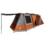 Camping tent with tunnel 4 people waterproof gray orange by vidaXL, tents - Ref: Foro24-94630, Price: 282,61 €, Discount: %