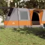Camping tent with tunnel 4 people waterproof gray orange by vidaXL, tents - Ref: Foro24-94630, Price: 282,61 €, Discount: %