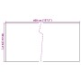 Anthracite gray synthetic rattan balcony awning 400x90 cm by vidaXL, fence panels - Ref: Foro24-156239, Price: 46,68 €, Disco...