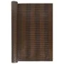Brown and black synthetic rattan balcony awning 300x90 cm by vidaXL, fence panels - Ref: Foro24-156251, Price: 36,19 €, Disco...