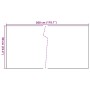 Brown and black synthetic rattan balcony awning 300x90 cm by vidaXL, fence panels - Ref: Foro24-156251, Price: 40,20 €, Disco...