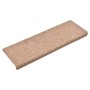 Stufenmatte 15 Stück brauner gestanzter Stoff 65x21x4cm von vidaXL, Treppenmatten - Ref: Foro24-134561, Preis: 48,42 €, Rabat...