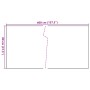 Brown and black synthetic rattan balcony awning 400x80 cm by vidaXL, fence panels - Ref: Foro24-156253, Price: 41,35 €, Disco...