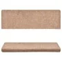 Stufenmatte 15 Stück brauner gestanzter Stoff 65x21x4cm von vidaXL, Treppenmatten - Ref: Foro24-134561, Preis: 47,31 €, Rabat...
