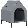 Hundehütte aus Oxford-Stoff und anthrazitgrauem Stahl von vidaXL, Hundehütten - Ref: Foro24-172590, Preis: 63,78 €, Rabatt: %