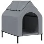 Oxford fabric and anthracite gray steel dog house by vidaXL, Dog kennels - Ref: Foro24-172590, Price: 62,56 €, Discount: %