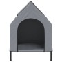 Hundehütte aus Oxford-Stoff und anthrazitgrauem Stahl von vidaXL, Hundehütten - Ref: Foro24-172590, Preis: 63,78 €, Rabatt: %