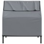 Casa para perros tela Oxford y acero gris antracita de vidaXL, Casetas para perros - Ref: Foro24-172590, Precio: 63,96 €, Des...