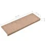 Stufenmatte 15 Stück brauner gestanzter Stoff 65x21x4cm von vidaXL, Treppenmatten - Ref: Foro24-134561, Preis: 47,31 €, Rabat...