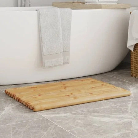 Badematten aus Bambus, 2 Einheiten, 70 x 50 cm von vidaXL, Teppiche und Badematten - Ref: Foro24-366457, Preis: 47,95 €, Raba...