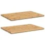 Badematten aus Bambus, 2 Einheiten, 70 x 50 cm von vidaXL, Teppiche und Badematten - Ref: Foro24-366457, Preis: 47,95 €, Raba...