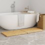 Bamboo bath mats 2 units 70x50 cm by vidaXL, Rugs and bath mats - Ref: Foro24-366457, Price: 46,29 €, Discount: %