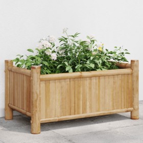 Jardinera de bambú 50x30x25 cm de vidaXL, Maceteros y jardineras - Ref: Foro24-366460, Precio: 41,45 €, Descuento: %