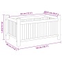 Bambuspflanzgefäß 50x30x25 cm von vidaXL, Töpfe und Pflanzgefäße - Ref: Foro24-366460, Preis: 41,45 €, Rabatt: %