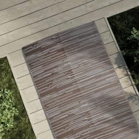 Brown PP outdoor rug 80x250 cm by vidaXL, Outdoor protectors - Ref: Foro24-317024, Price: 29,26 €, Discount: %