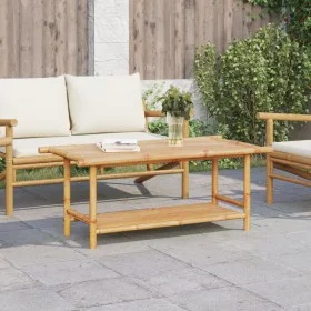 Bamboo coffee table 110x55x45 cm by vidaXL, Coffee table - Ref: Foro24-366474, Price: 83,96 €, Discount: %