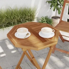Octagonal solid teak wood table top 50x50x2.5 cm by vidaXL, Table tops - Ref: Foro24-366663, Price: 52,78 €, Discount: %