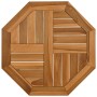 Octagonal solid teak wood table top 50x50x2.5 cm by vidaXL, Table tops - Ref: Foro24-366663, Price: 54,10 €, Discount: %
