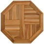 Octagonal solid teak wood table top 50x50x2.5 cm by vidaXL, Table tops - Ref: Foro24-366663, Price: 52,78 €, Discount: %