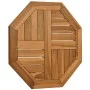 Octagonal solid teak wood table top 50x50x2.5 cm by vidaXL, Table tops - Ref: Foro24-366663, Price: 52,78 €, Discount: %