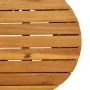 Trommelförmiger Gartentisch aus synthetischem Rattan und beigem Holz von vidaXL, Gartentische - Ref: Foro24-368298, Preis: 79...