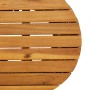 Trommelförmiger Gartentisch aus synthetischem Rattan und beigem Holz von vidaXL, Gartentische - Ref: Foro24-368298, Preis: 70...