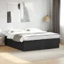 Schwarzer Bettrahmen aus Holzwerkstoff, 200 x 200 cm von vidaXL, Betten und Lattenroste - Ref: Foro24-3280896, Preis: 163,19 ...
