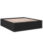 Estructura de cama madera de ingeniería negra 200x200 cm de vidaXL, Camas y somieres - Ref: Foro24-3280896, Precio: 164,64 €,...