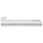 White engineered wood bed frame with drawers 180x200 cm by vidaXL, Beds and slatted bases - Ref: Foro24-3280727, Price: 173,1...