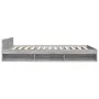 Sonoma gray engineered wood bed with drawers 150x200 cm by vidaXL, Beds and slatted bases - Ref: Foro24-3280746, Price: 161,9...