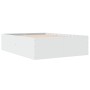 Estructura de cama madera de ingeniería blanca 120x190 cm de vidaXL, Camas y somieres - Ref: Foro24-3280951, Precio: 140,01 €...
