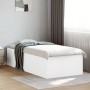 Weißer Bettrahmen aus Holzwerkstoff, 100 x 200 cm von vidaXL, Betten und Lattenroste - Ref: Foro24-3280958, Preis: 105,95 €, ...