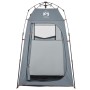 Tienda cambiador privacidad liberación rápida impermeable gris de vidaXL, Tiendas de campaña - Ref: Foro24-4004142, Precio: 9...