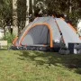 Schnell zu öffnendes Campingzelt in Grau und Orange für 5 Personen von vidaXL, Zelte - Ref: Foro24-4004175, Preis: 139,50 €, ...