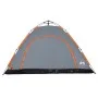 Tienda de campaña 5 personas apertura rápida gris y naranja de vidaXL, Tiendas de campaña - Ref: Foro24-4004175, Precio: 144,...