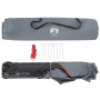 Schnell zu öffnendes Campingzelt in Grau und Orange für 5 Personen von vidaXL, Zelte - Ref: Foro24-4004175, Preis: 137,38 €, ...