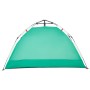 Beach tent 2 people waterproof quick opening green by vidaXL, tents - Ref: Foro24-4005294, Price: 58,19 €, Discount: %