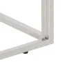 Mesa consola acero inoxidable plateado y vidrio templado de vidaXL, Mesas auxiliares - Ref: Foro24-349993, Precio: 148,73 €, ...