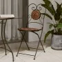 Folding bistro chairs 2 units terracotta ceramic by vidaXL, Garden chairs - Ref: Foro24-4003403, Price: 147,08 €, Discount: %