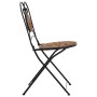 Klappbare Bistrostühle 2 Einheiten aus Terrakotta-Keramik von vidaXL, Gartenstühle - Ref: Foro24-4003403, Preis: 152,88 €, Ra...