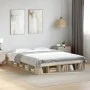 Bettgestell aus Sonoma-Eiche-Holzwerkstoff, 140 x 200 cm von vidaXL, Betten und Lattenroste - Ref: Foro24-3280477, Preis: 179...